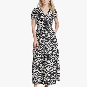 Who What Wear Cotton Printed Maxi Dress